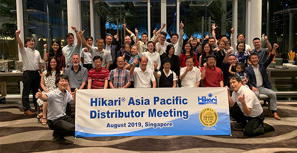 アジアとオーストラリアの代理店が集まって市場情報を共有するHikariサミット