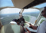 15年のキャリアのあるパイロットもこのマンボラモの上空は飛んだことがないという